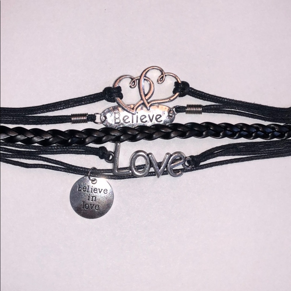 Believe In Love Infinity Bracelet
